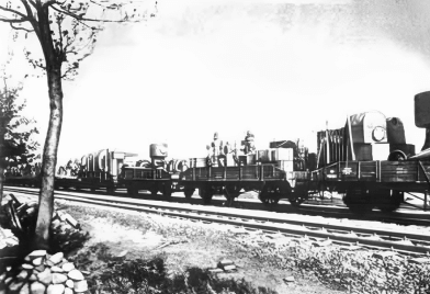 Evacuation of a factory to Ural